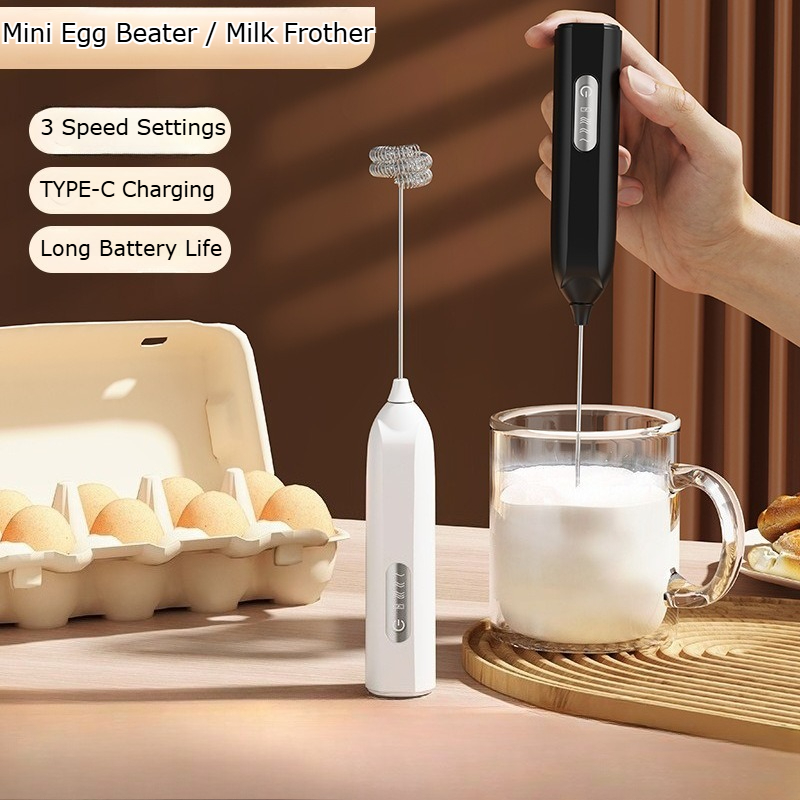 Quirky Kitchen Gadgets - 新型ハンドヘルド電動ミルクフォーマー、自動泡立て器、コーヒー、卵ビーター、キッチンミキサー、家庭用泡立て器