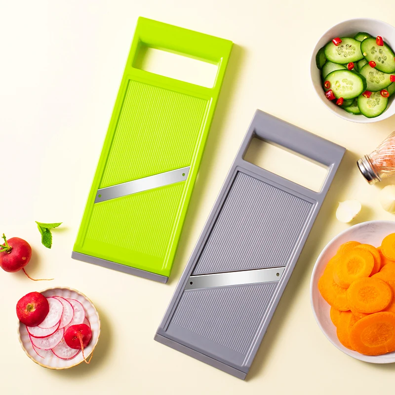 Mandoline Slicer - 多機能野菜カッター鋼刃マンドリンスライサーポテトピーラーニンジンチーズおろし金キッチンアクセサリーツール