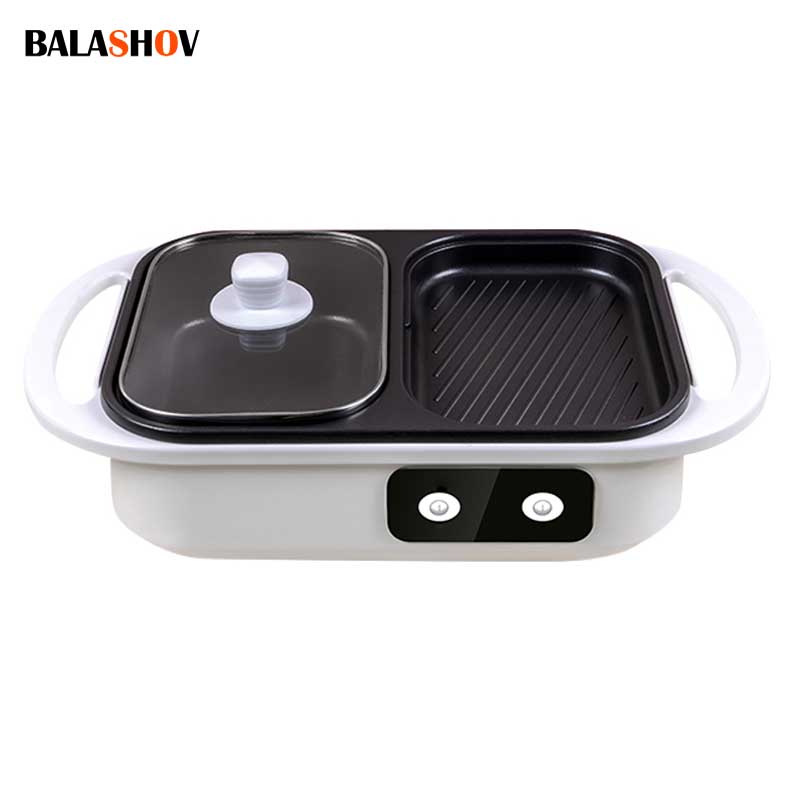 Kitchen Gadgets Smart - 電気鍋家庭用オシドリ多機能オールインワン電気調理器 220V 家庭用ノンスティック調理