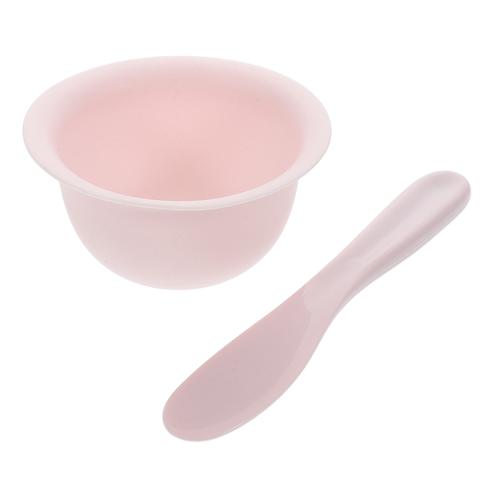 Silicone Spatula Set - シリコン製フェイスマスクボウルとスパチュラセット、マスク混合ツール、柔らかく柔軟なスキンケアアクセサリー、携帯用軽量美容ツール