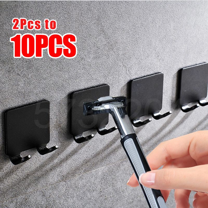 Kitchen Gadgets Rack - シェービングかみそりホルダー多機能男性シェービングシェーバー収納フック壁棚かみそりラック浴室キッチンアクセサリーフック