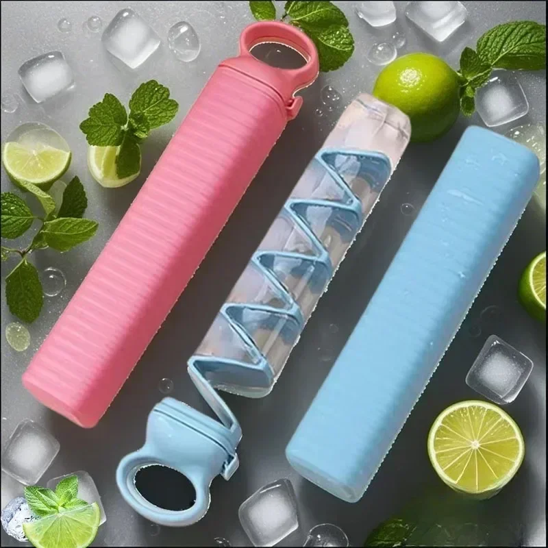 創造的なシリコン製アイスキューブトレイ、簡単に取り出せる急速 - Kitchen Gadgets Home Party のレビューと価格