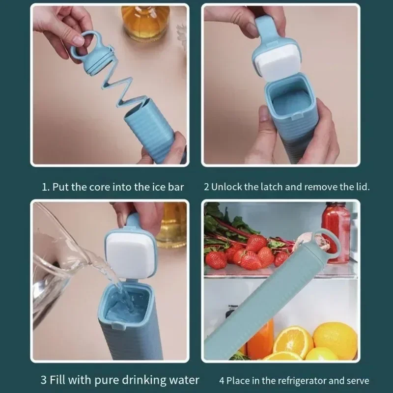 創造的なシリコン製アイスキューブトレイ、簡単に取り出せる急速 - Kitchen Gadgets Home Party のレビューと価格