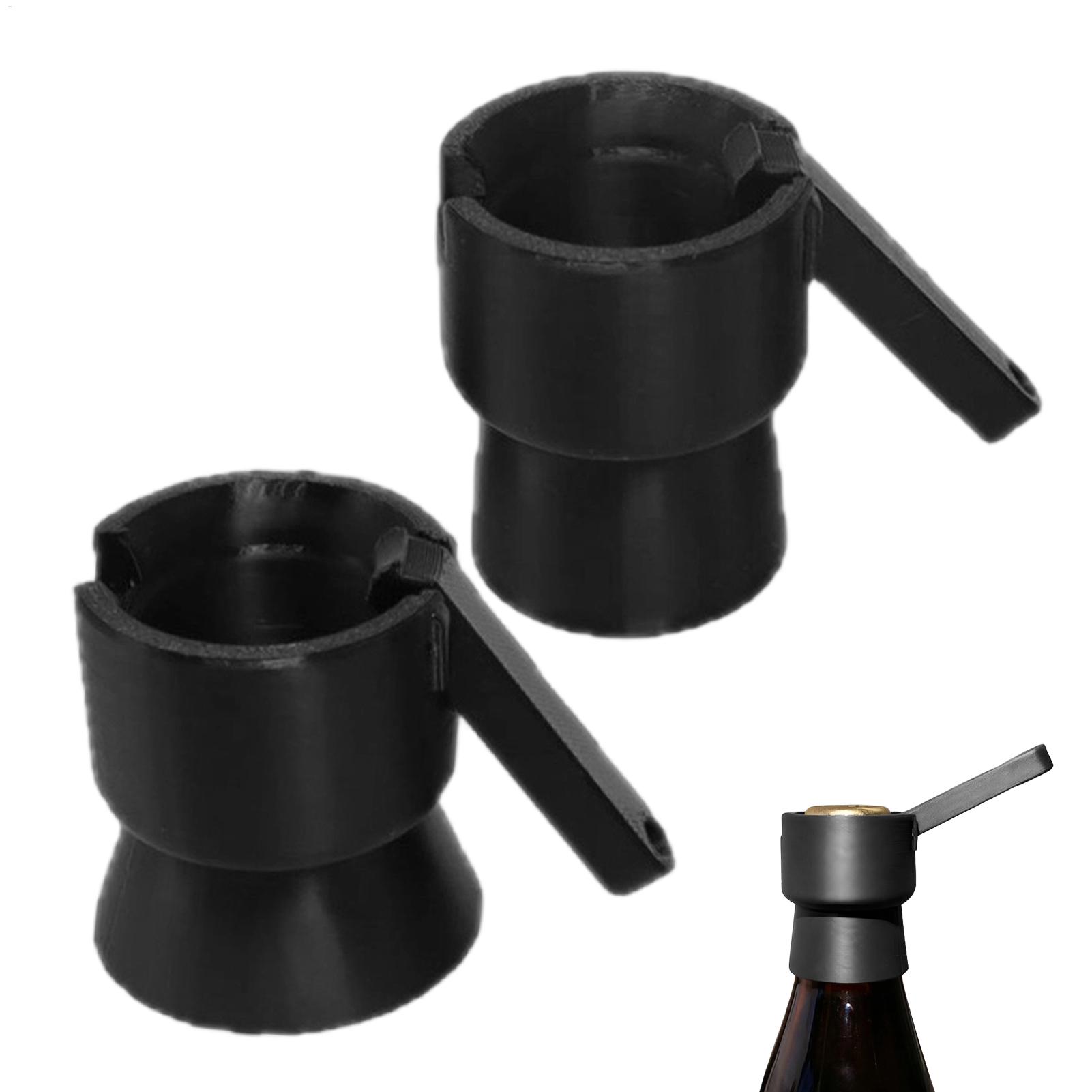 面白いボトルオープナー プッシュダウン式ビールキャップランチ - Kitchen Gadgets Home Party のレビューと価格
