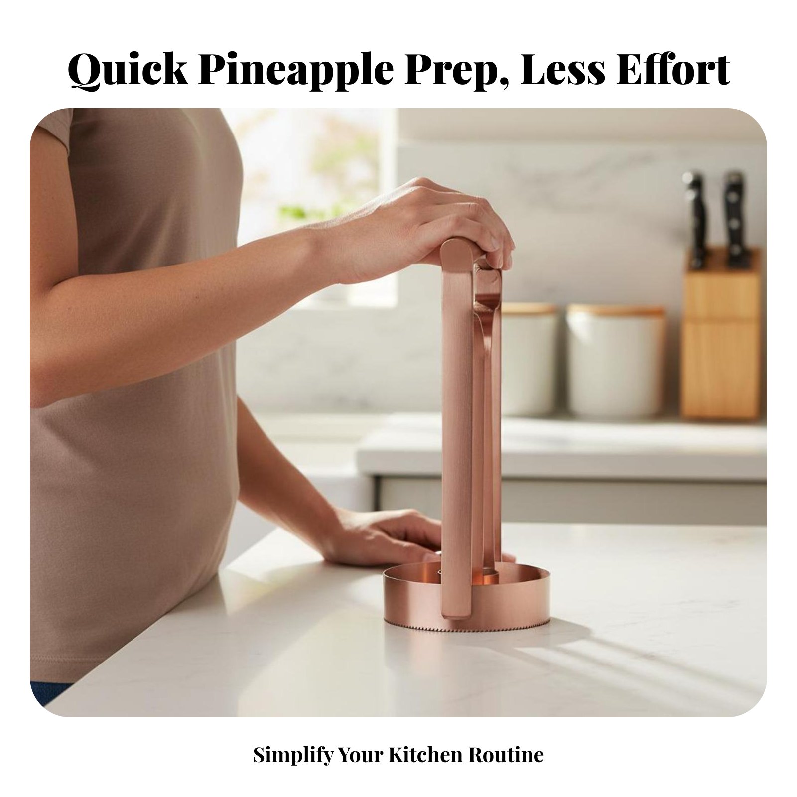 ステンレス製パイナップルカッター 芯抜き・スライス用 ステン - Kitchen Gadgets That Are Useful のレビューと価格