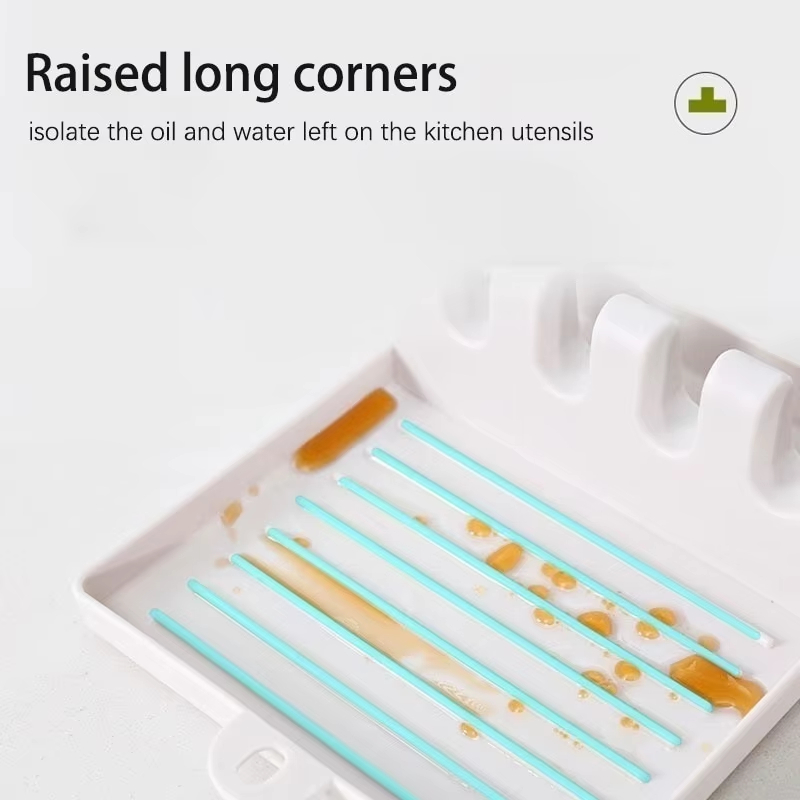 1個入り滑り止めプラスチック製キッチンスプーンホルダー、カト - Kitchen Gadgets Rack のレビューと価格