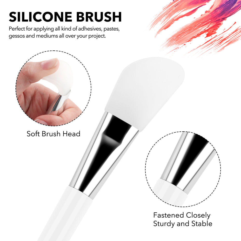 多機能シリコーンクラフトブラシ,エポキシ樹脂製,詰め替え可能 - Silicone Spatula Set のレビューと価格