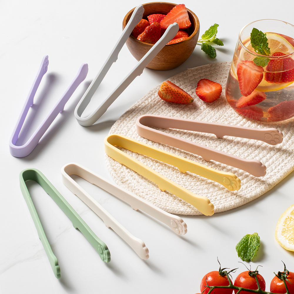 かわいい猫の足シリコンフードトングマルチカラー食品グレードの - Quirky Kitchen Gadgets のレビューと価格