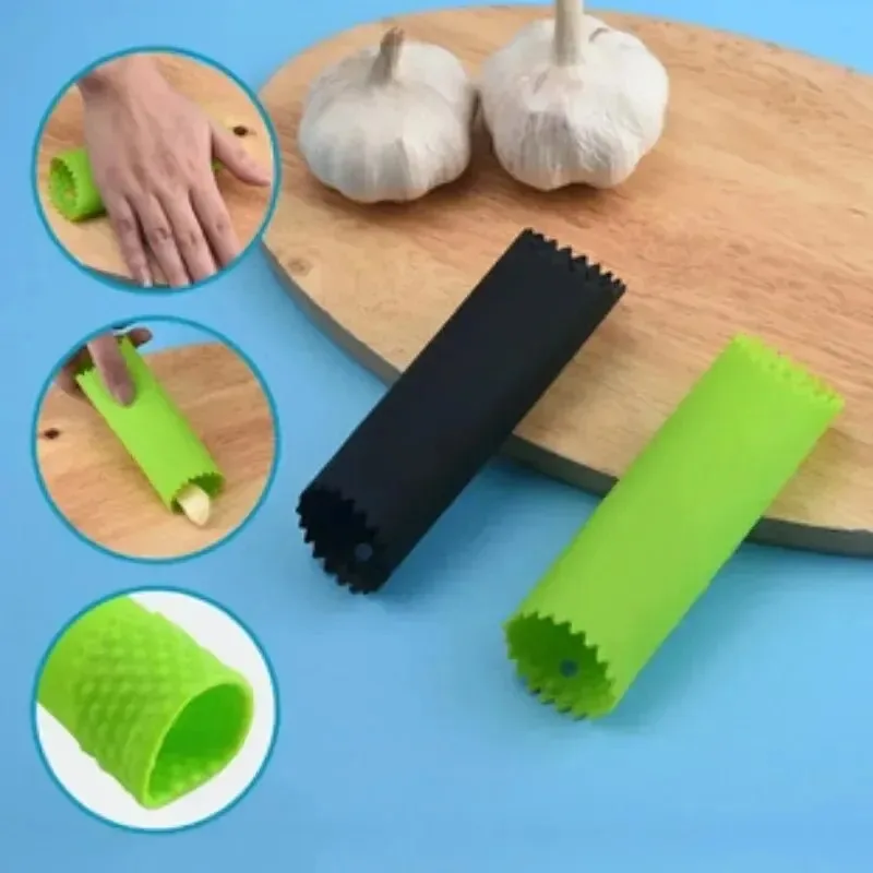 ニンニクストリッパーチューブピーリングニンニクピーリングシリ - Kitchen Gadgets That Are Useful のレビューと価格