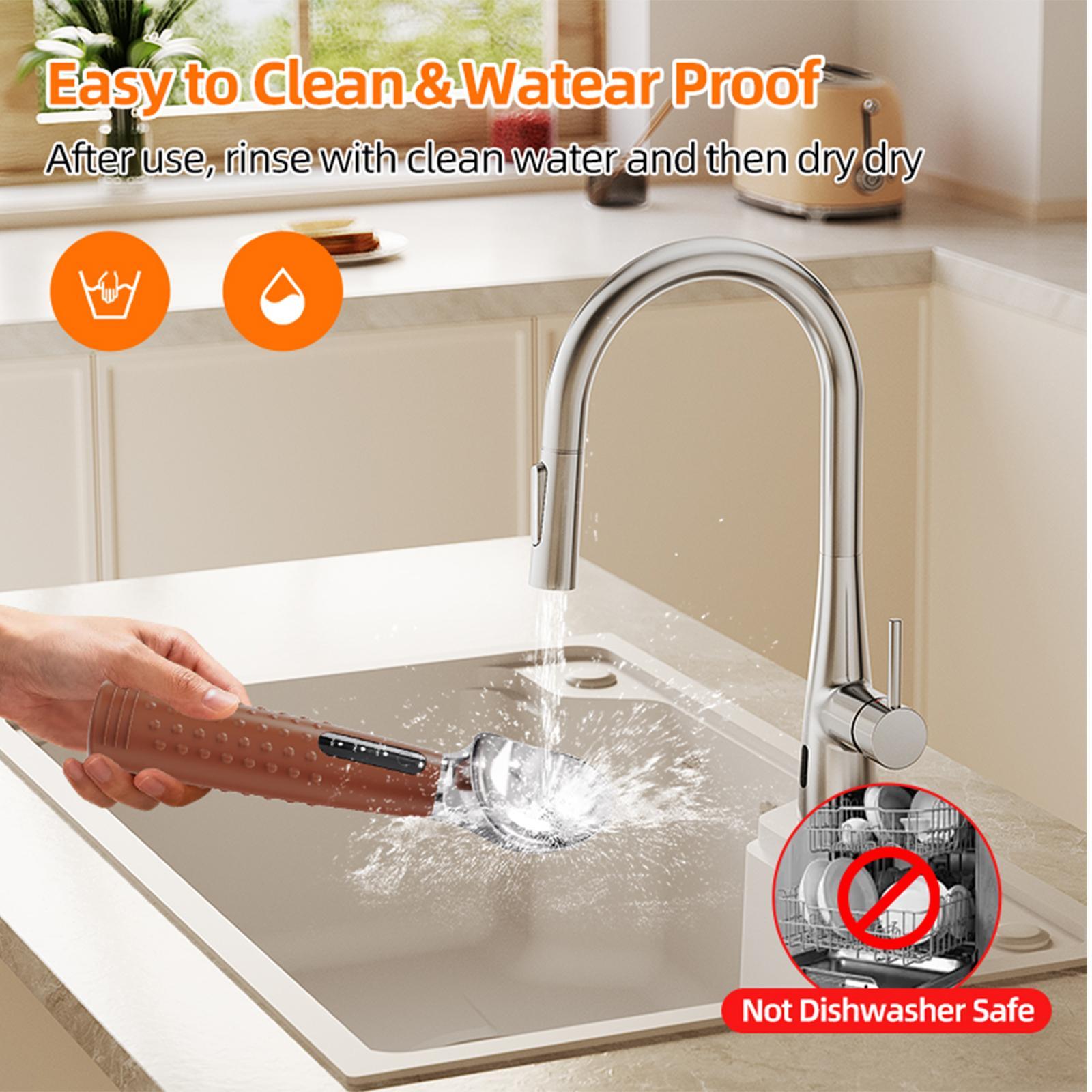 アイスクリームスクープ電気加熱キッチンガジェットデザートサー - Kitchen Gadgets Home Party のレビューと価格