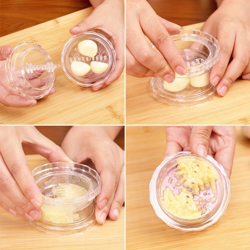 1/2個 手動ポータブルガーリッククラッシャー - にんにく - Kitchen Gadgets That Are Useful のレビューと価格