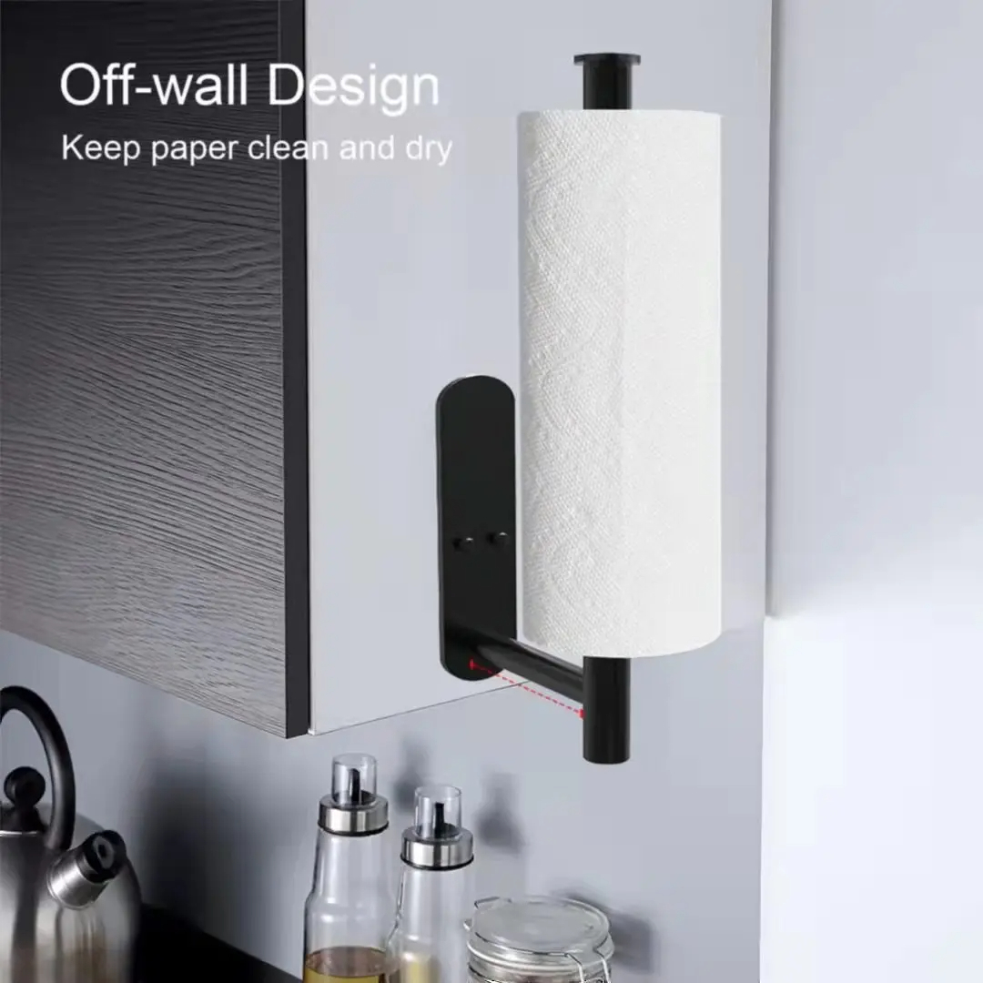 多目的ペーパーロール収納ラック多機能ティッシュホルダーオーガ - Kitchen Gadgets Rack のレビューと価格