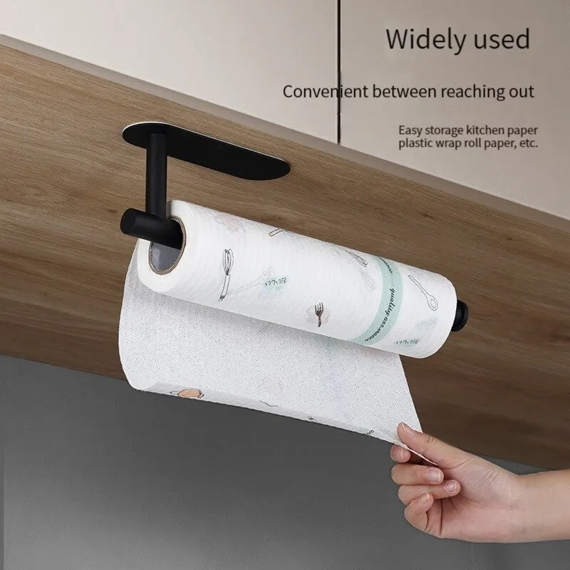 多目的ペーパーロール収納ラック多機能ティッシュホルダーオーガ - Kitchen Gadgets Rack のレビューと価格
