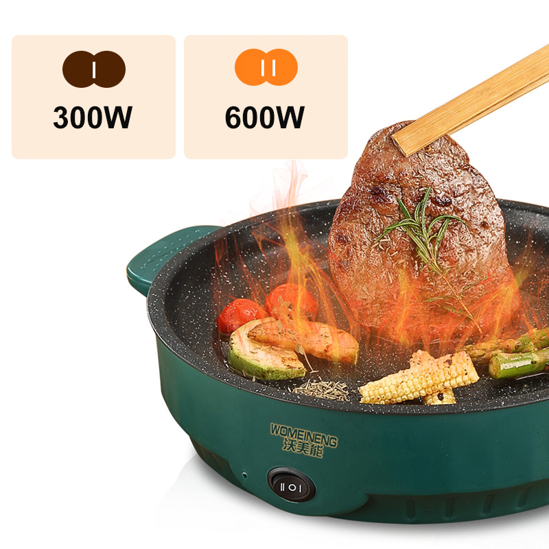 電気マルチクッカー電気フライパン 220V 家庭用バーベキュ - Kitchen Gadgets Smart のレビューと価格