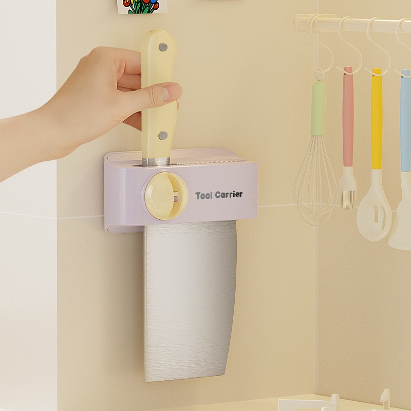 多機能カウンタートップナイフ収納、内蔵シャープナー付き、穴あ - Kitchen Gadgets That Are Useful のレビューと価格