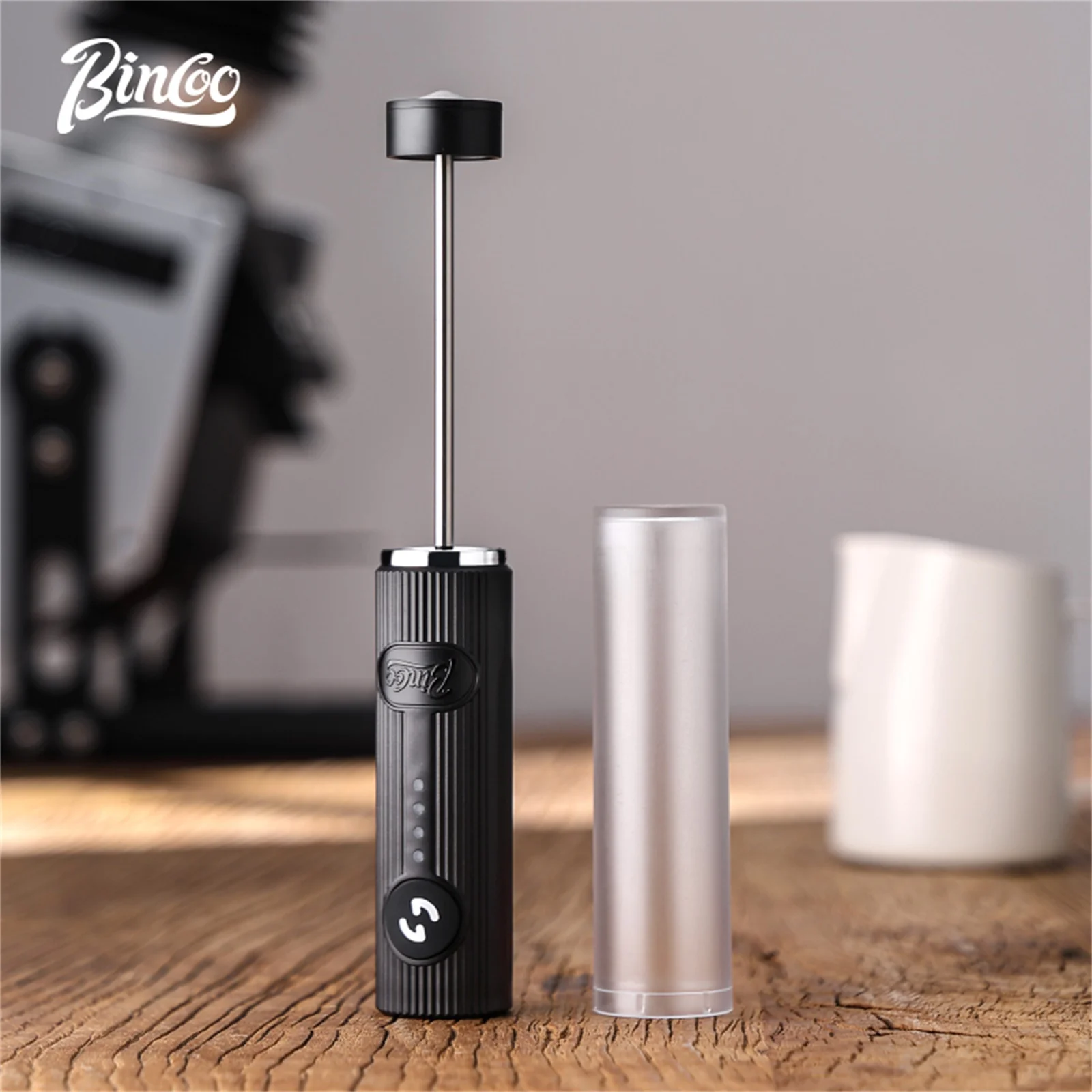 Bincoo 新しいミルクフォーマーコーヒー泡立て器ミキサー - Quirky Kitchen Gadgets のレビューと価格