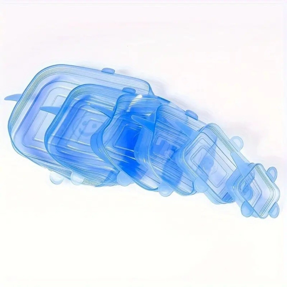 6個入り 便利 再利用可能 鮮度保持カバー キッチン用品 伸 - Kitchen Gadgets That Are Useful のレビューと価格