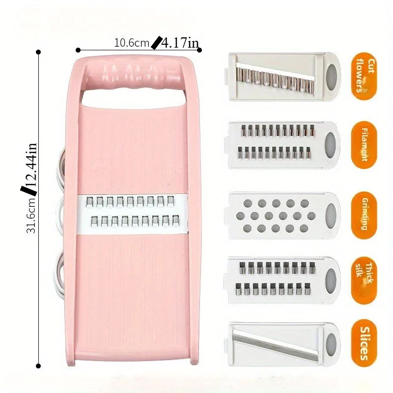 キッチン用マンドリンスライサー 5-in-1 マンドリンフー - Mandoline Slicer のレビューと価格