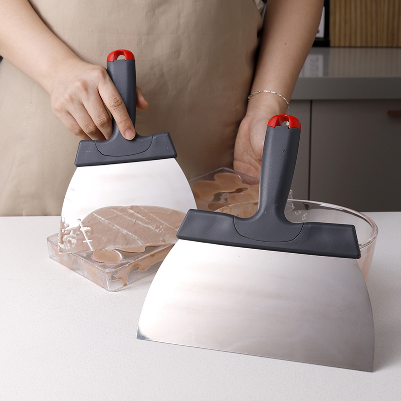 ステンレス鋼生地スクレーパーコーティングスパチュラチョコレー - Quirky Kitchen Gadgets のレビューと価格