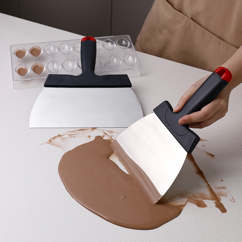 ステンレス鋼生地スクレーパーコーティングスパチュラチョコレー - Quirky Kitchen Gadgets のレビューと価格
