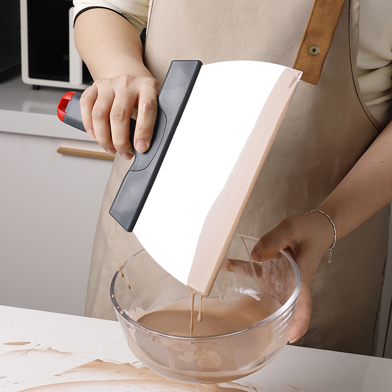 ステンレス鋼生地スクレーパーコーティングスパチュラチョコレー - Quirky Kitchen Gadgets のレビューと価格