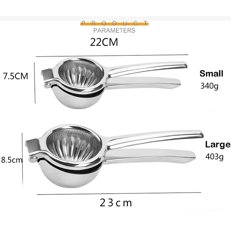 手動式ステンレス製レモン絞り器、柑橘類用ジューサー、ライム絞 - Kitchen Gadgets Gold のレビューと価格