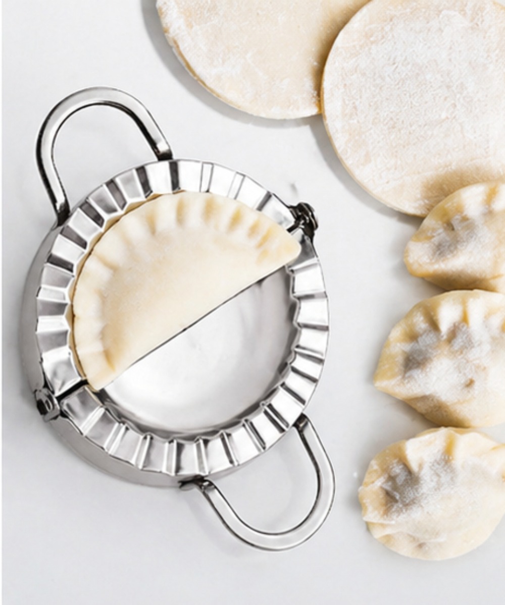 手動餃子メーカー ステンレス製 ラッパーモールドプレス ラビ - Kitchen Gadgets That Are Useful のレビューと価格