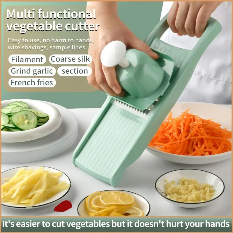 家庭用野菜切断ポテトスライサーシュレッダー多機能フルーツ千切 - Mandoline Slicer のレビューと価格