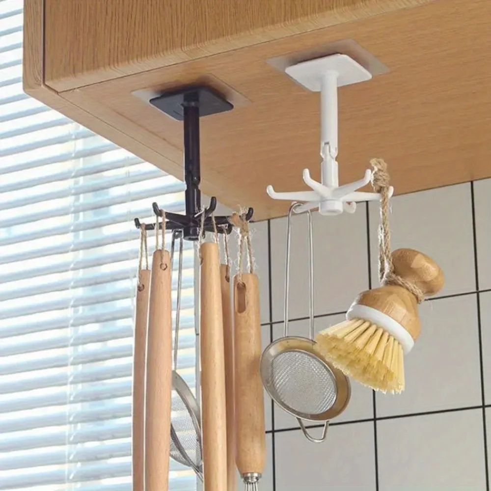 回転式多目的キッチンフック,360度,回転ラック,収納オーガ - Kitchen Gadgets Rack のレビューと価格