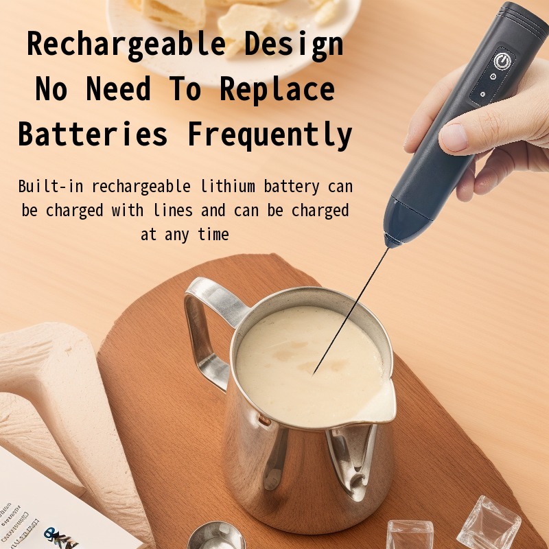 電動ミルク泡立て器 + エッグビーター ワイヤレス Type - Quirky Kitchen Gadgets のレビューと価格