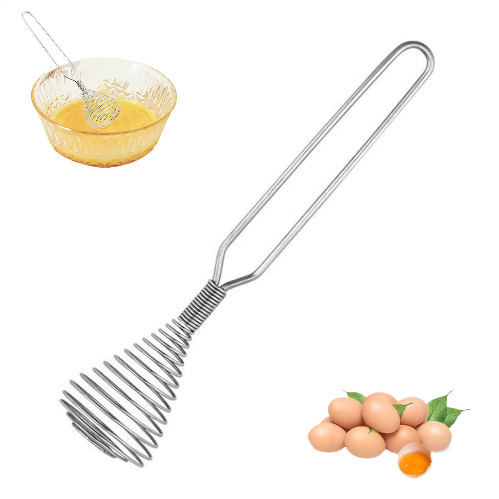 ステンレス製ハンドウィスク、スプリングコイルエッグビーター、 - Quirky Kitchen Gadgets のレビューと価格