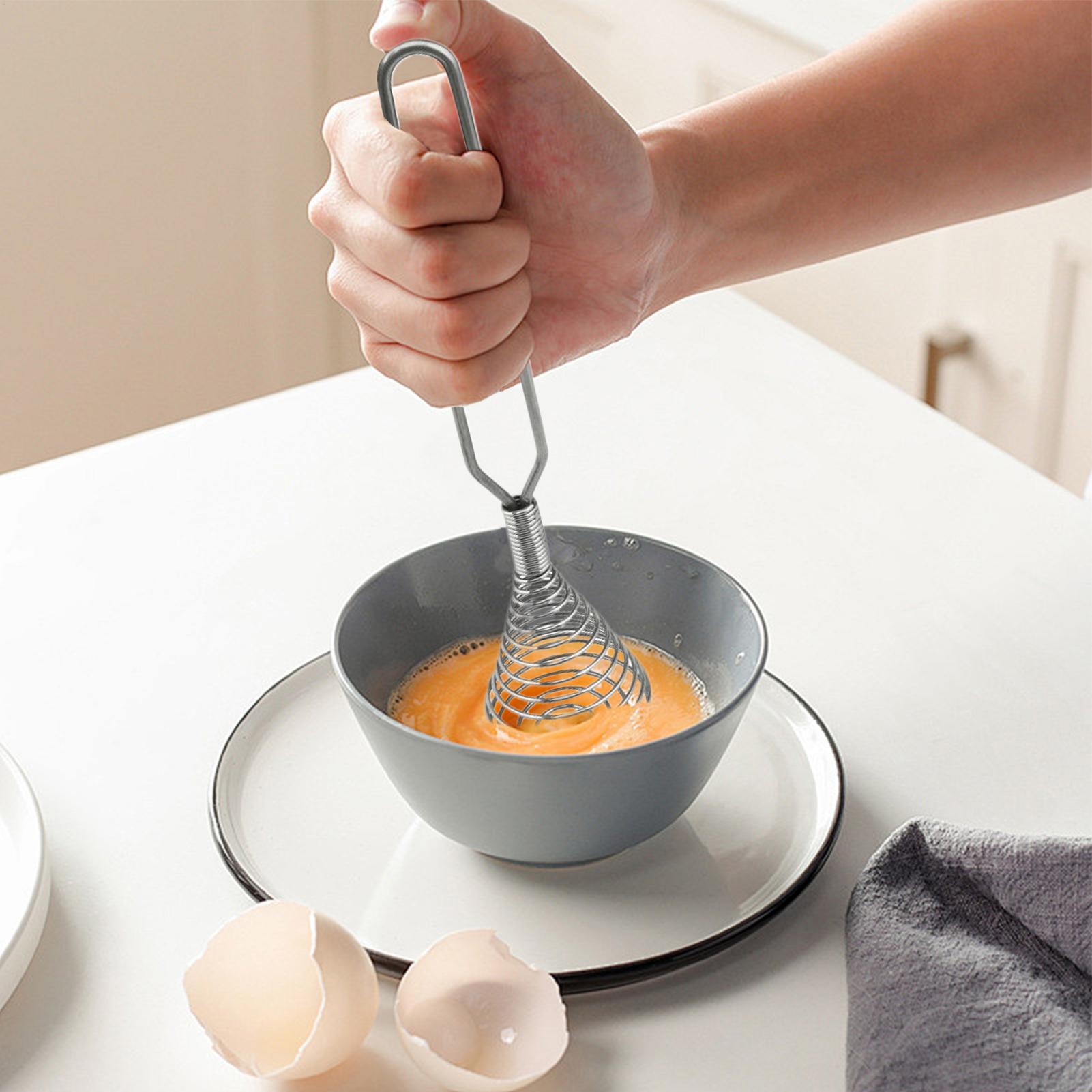 ステンレス製ハンドウィスク、スプリングコイルエッグビーター、 - Quirky Kitchen Gadgets のレビューと価格
