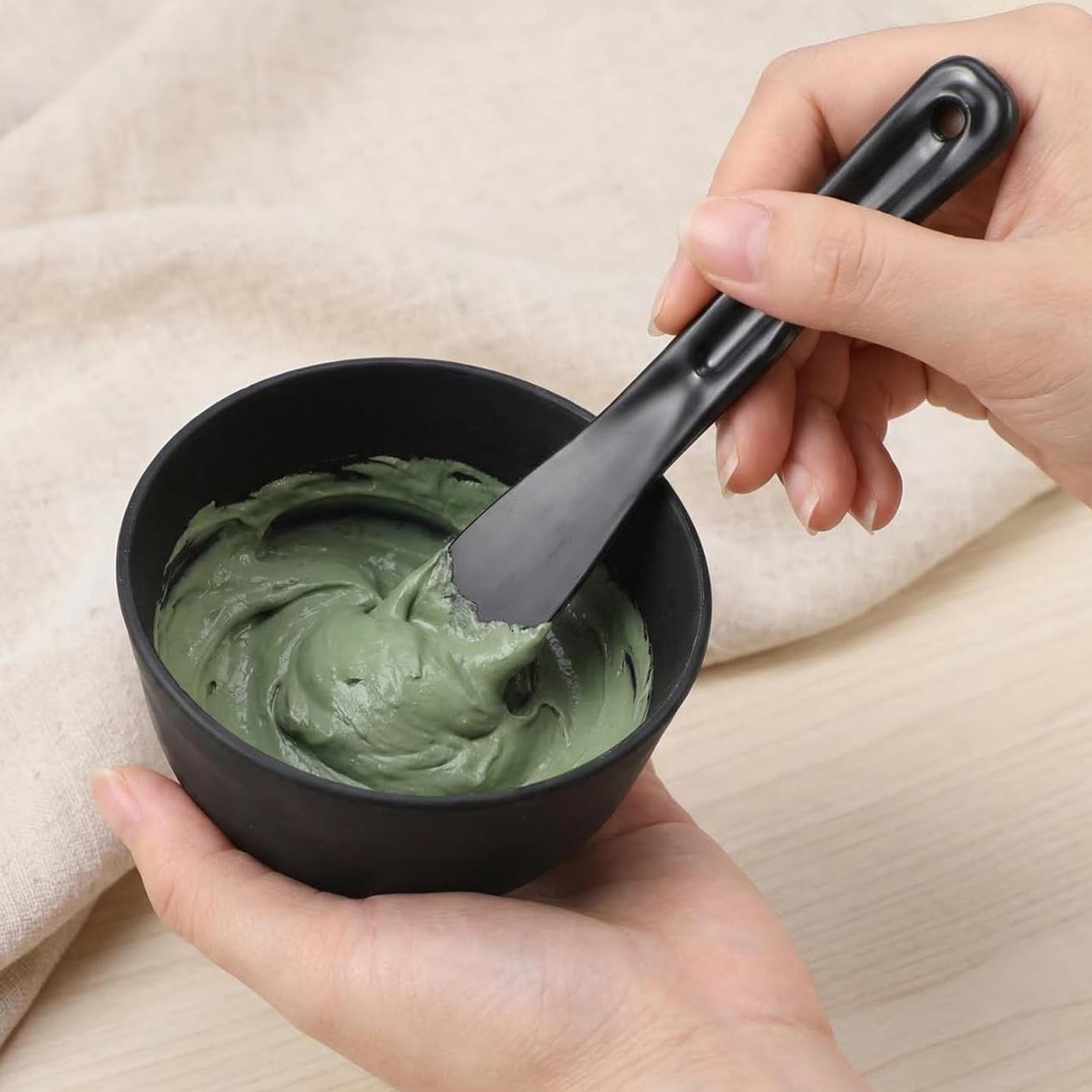 シリコン製フェイスマスクボウルセット マスクスティック 大型 - Silicone Spatula Set のレビューと価格