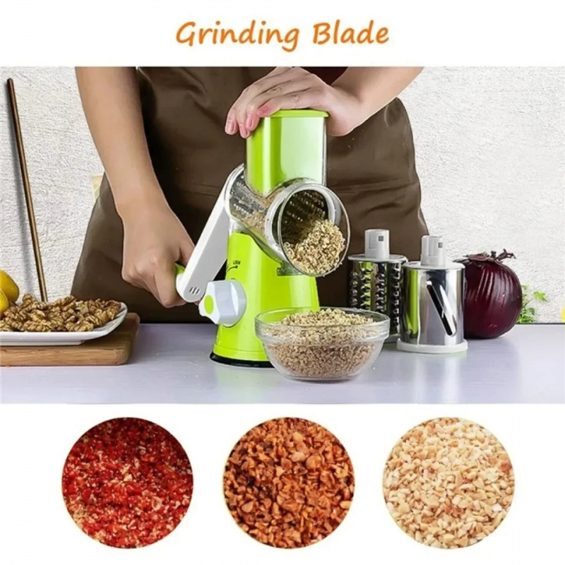 手動回転式チーズグレーター、野菜カッター、ポテトスライサー、 - Mandoline Slicer のレビューと価格