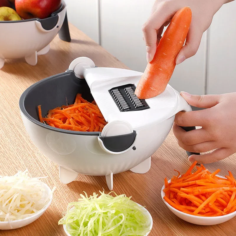 多機能2-in-1野菜スライサー,チョッパー,フルーツストレ - Mandoline Slicer のレビューと価格