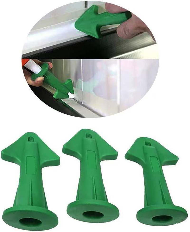 3 個のコーキングノズルアプリケーターシリコーンコーキングツ - Silicone Spatula Set のレビューと価格