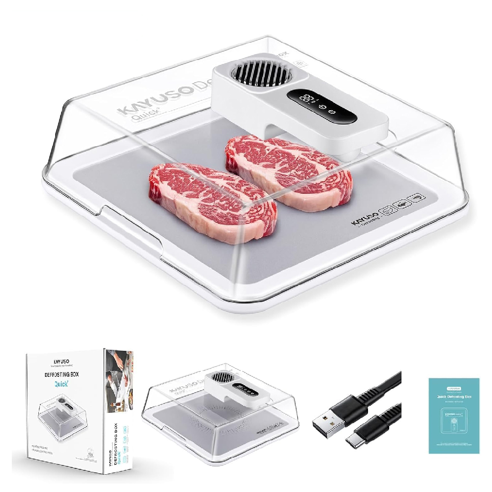 急速解凍食品用トレイ、効率的な肉解凍プレート、家庭用電気キッ - Kitchen Gadgets That Are Useful のレビューと価格